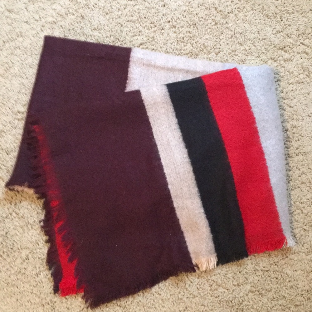 Express Striped Blanket Scarf
